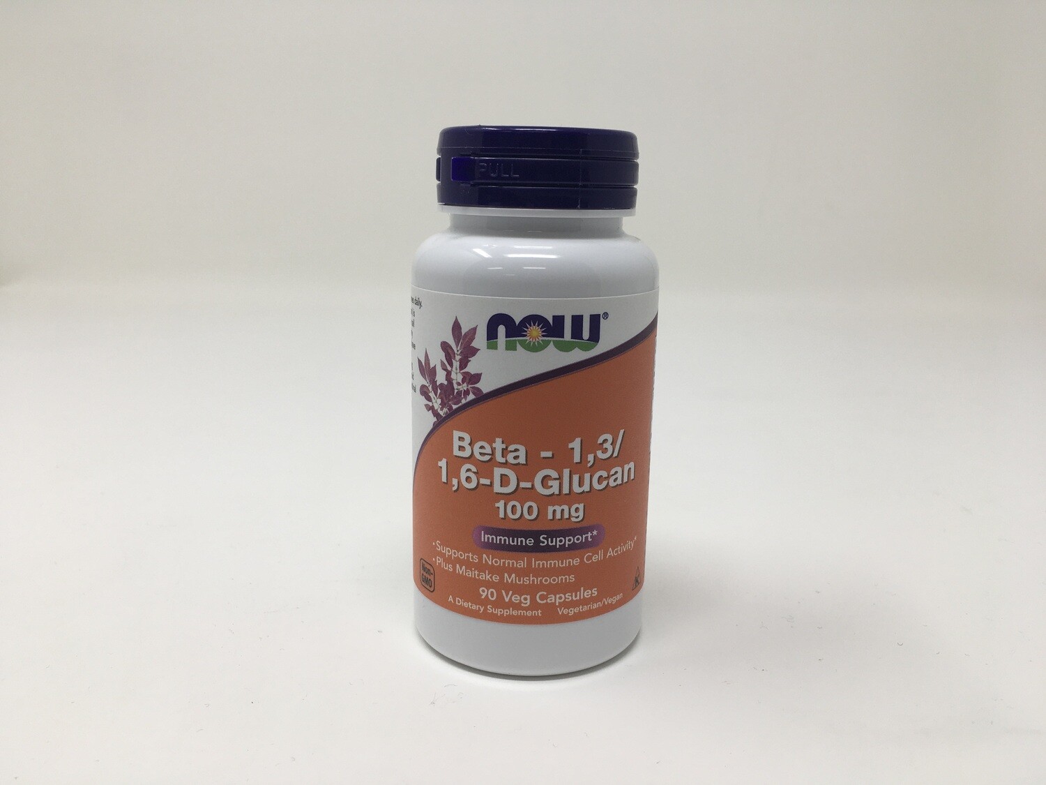 Beta- 1,3/1,6-D-Glucan 100mg 90 vcaps (Now 3054)