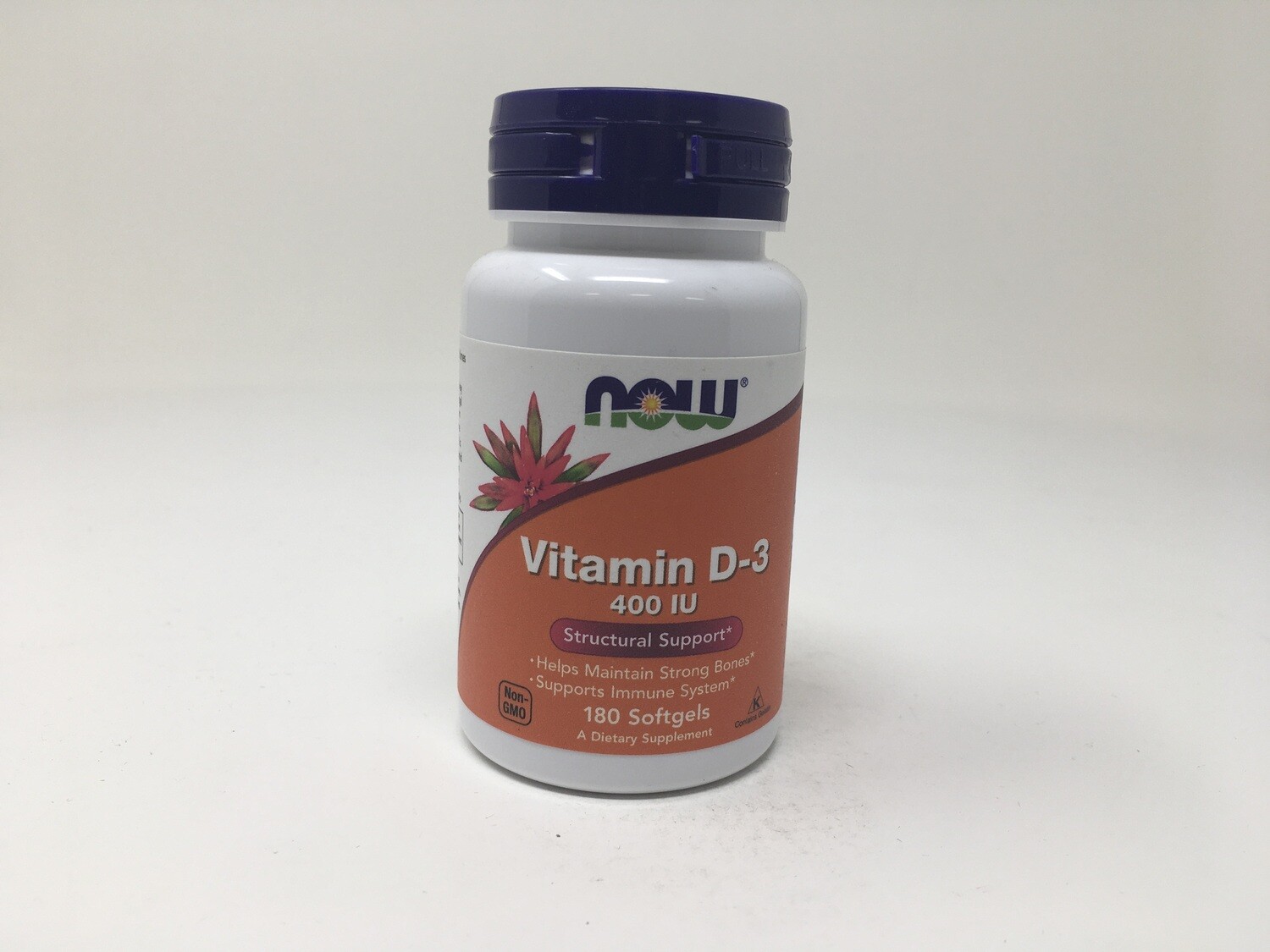 Vitamin D3 400iu 180sg (Now 0364)