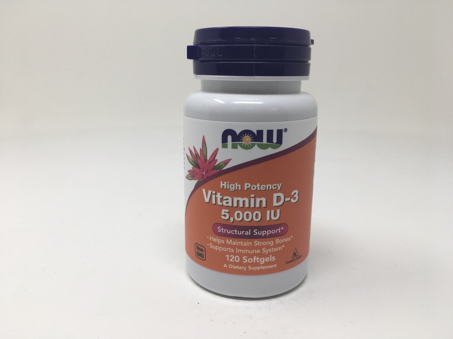 Vitamin D3 5000iu 120sg (Now 0372)