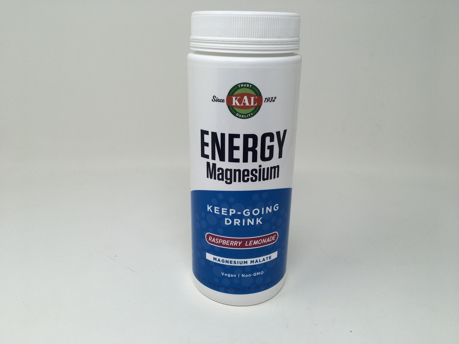 Energy Magnesium Malate Rasp/Lemon 14.3 oz (KAL)