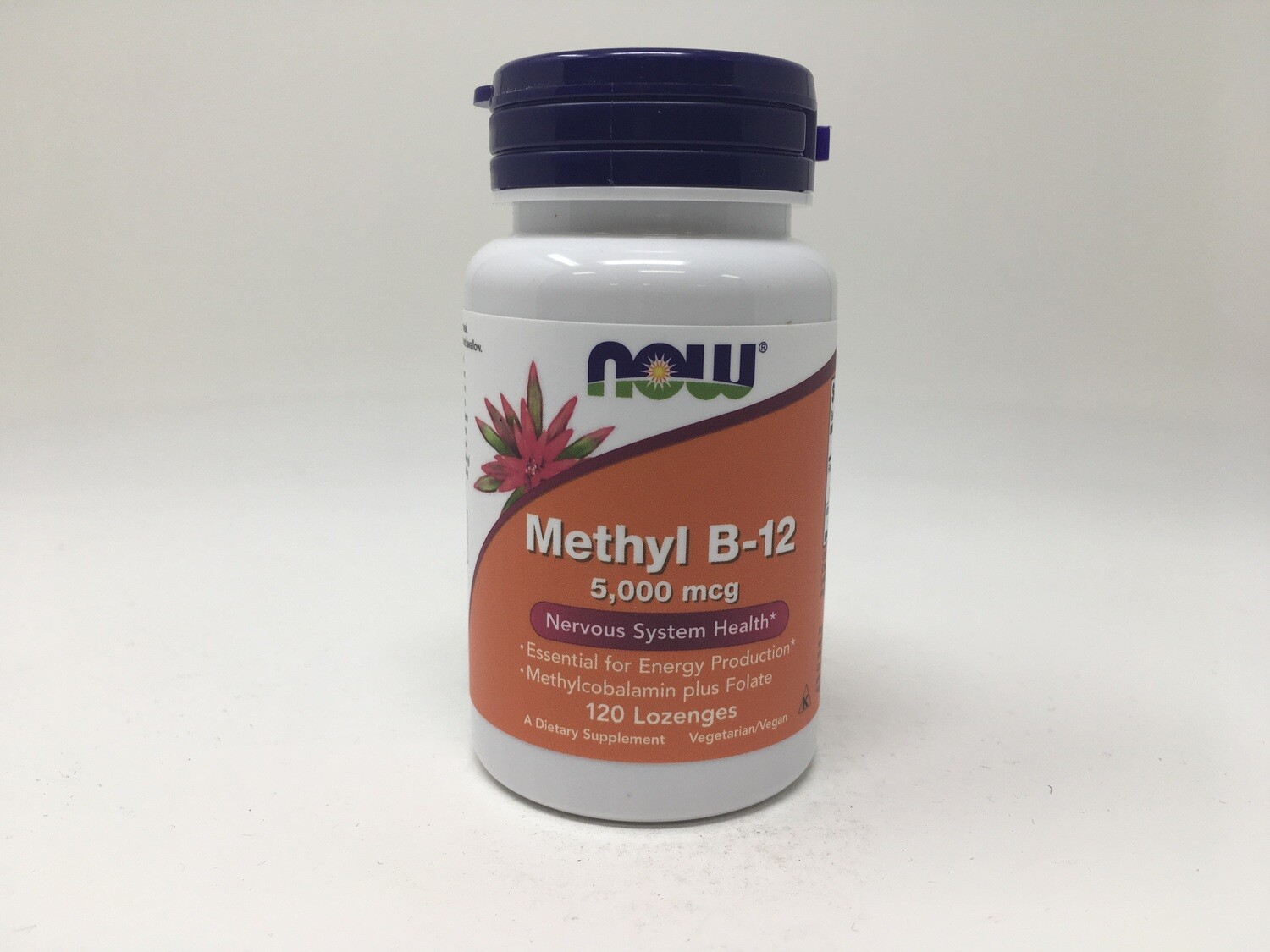 Methyl B-12 5000mcg 120 lozenges(Now) 0493