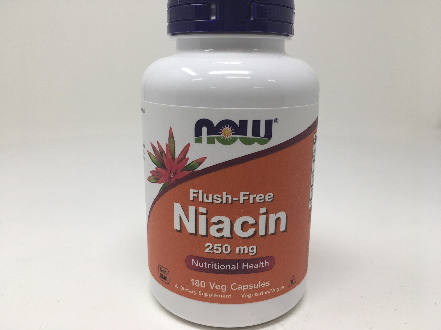 Niacin Flush-Free 250mg 180vcap (Now 0484)