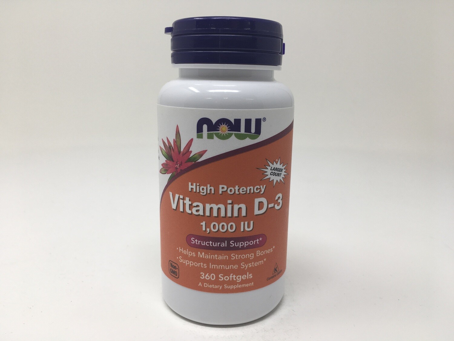 Vitamin D3 1000iu 360sg (Now0375)