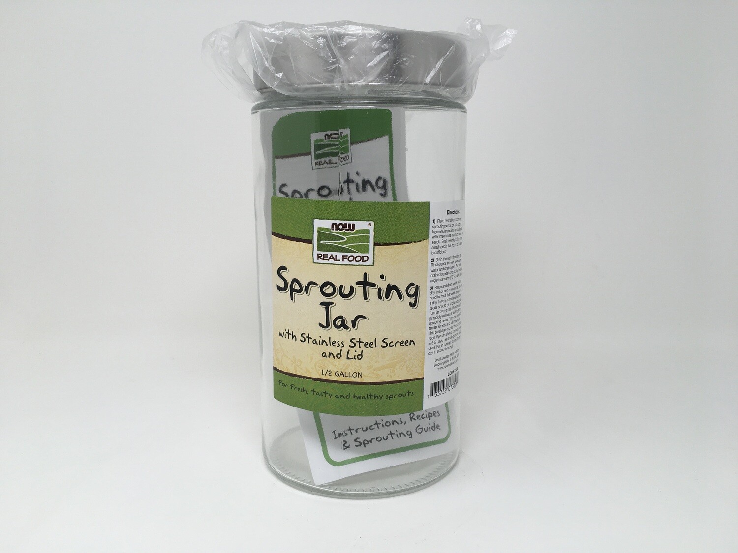 Sprouting Jar  1/2 Gallon (Now 7350)