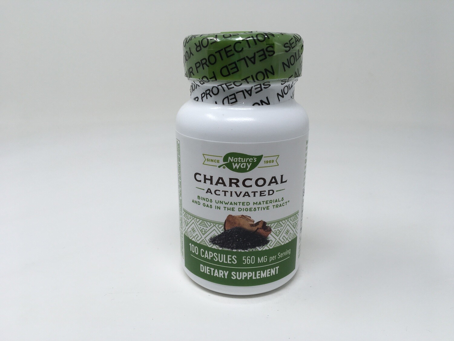Charcoal Activated 100 Caps(Natures Way)