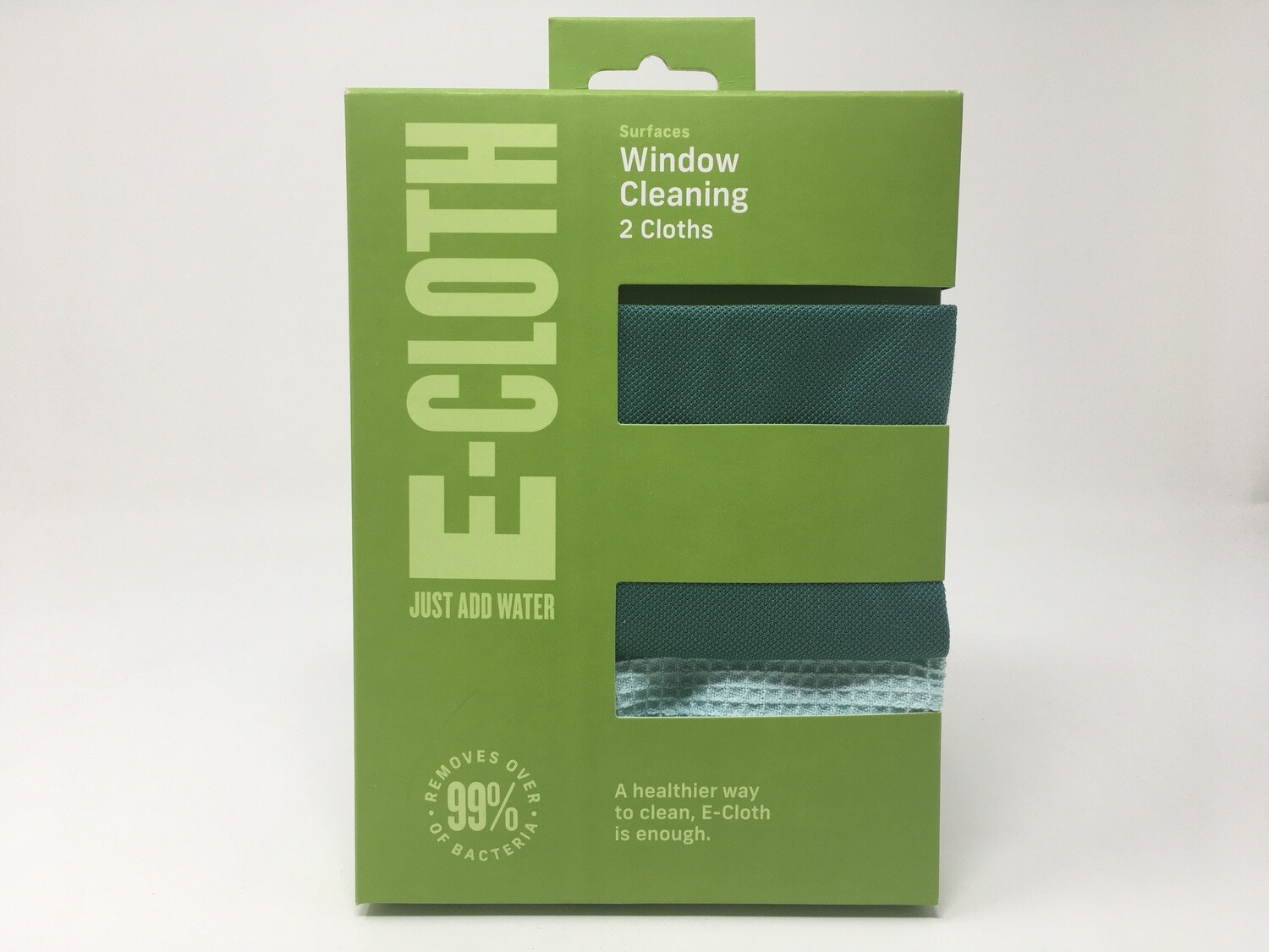 Window Cleaning Cloths 2 pk Green (E-Cloth)