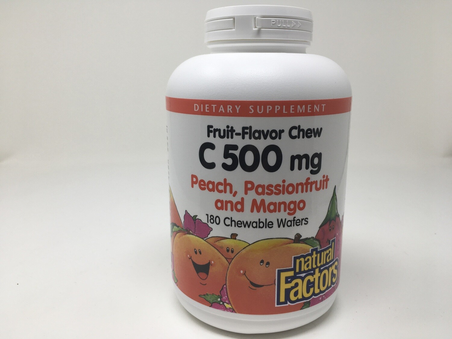 Vit C 500 mg Peach, Passion, Mango 180 wafers (NF) NOT AVAIL