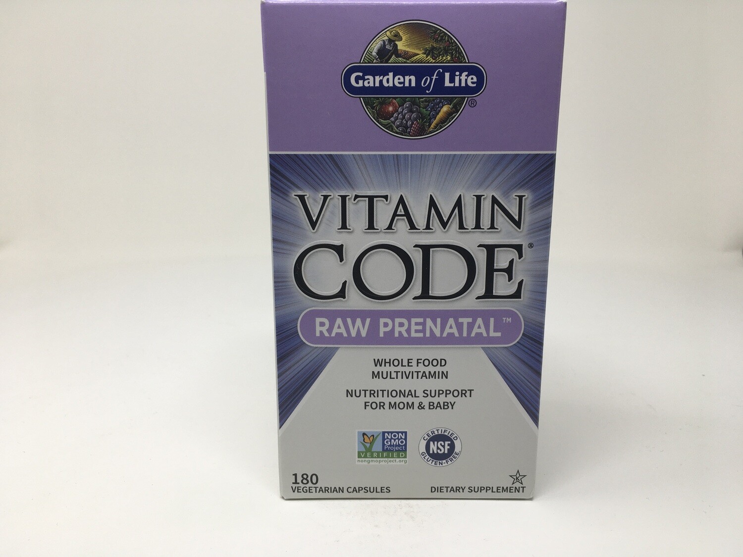 Vitamin Code Raw Prenatal 180 ct (Garden of Life)