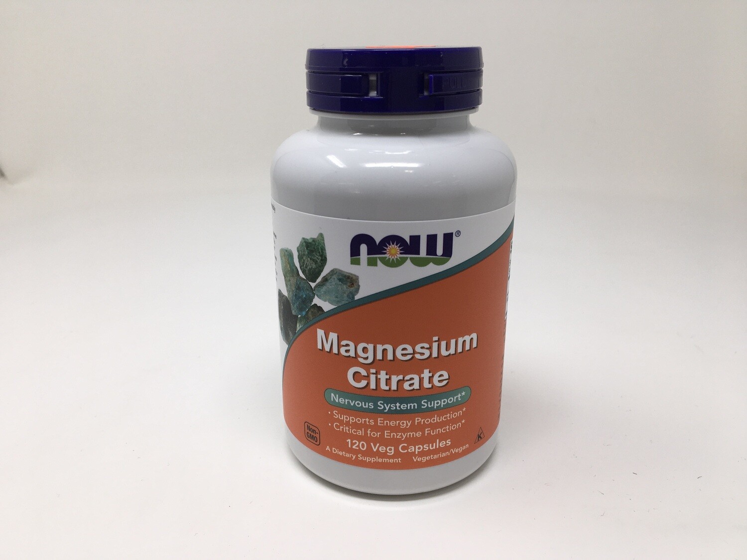 Magnesium Citrate 120 vcaps (Now 1294)