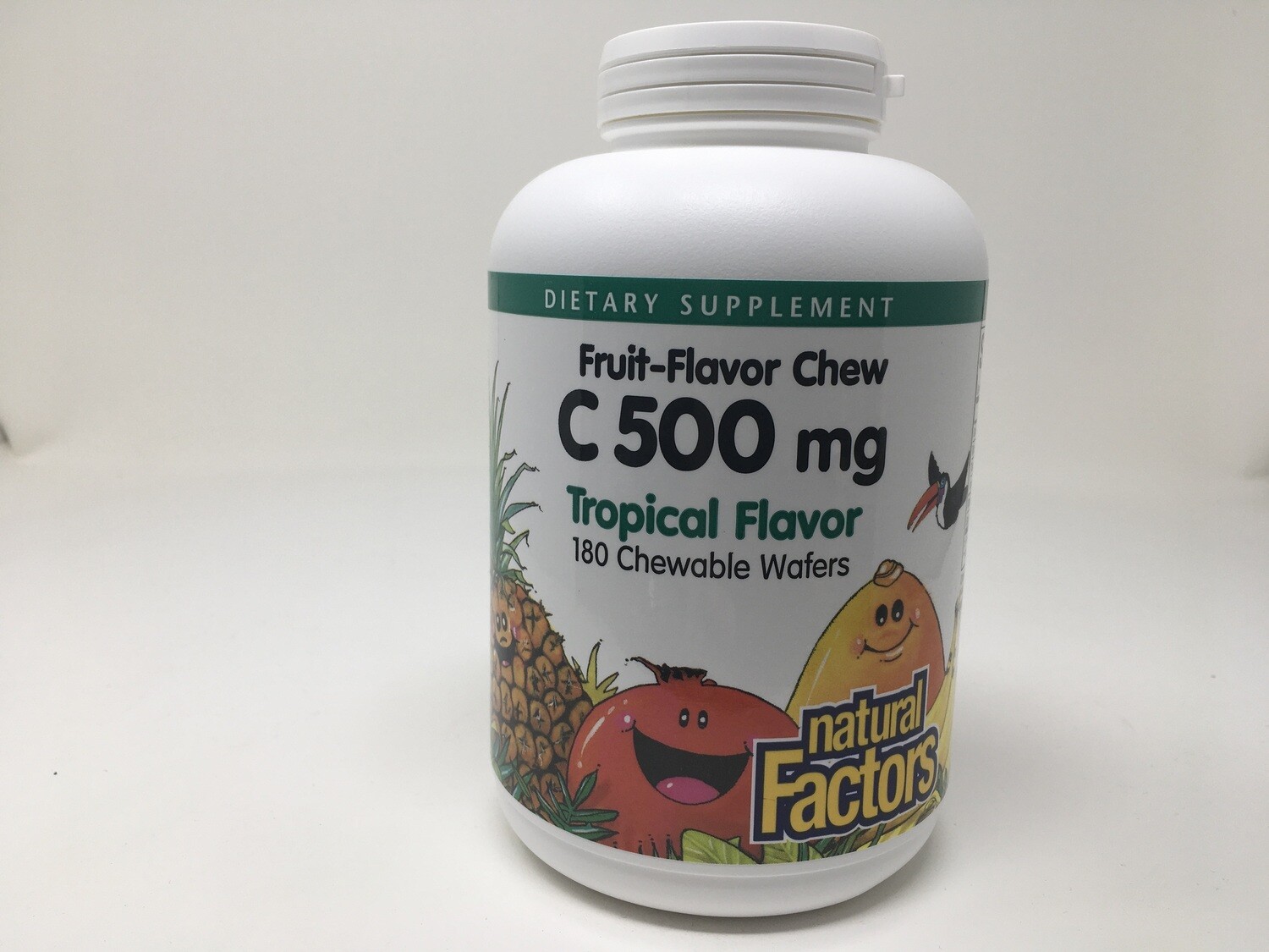 Vit C 500 mg Tropical 180 wafers(Natural Factors)