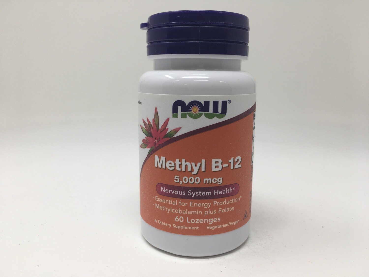 Methyl B-12 5000mcg 60 lozenges(Now)0496