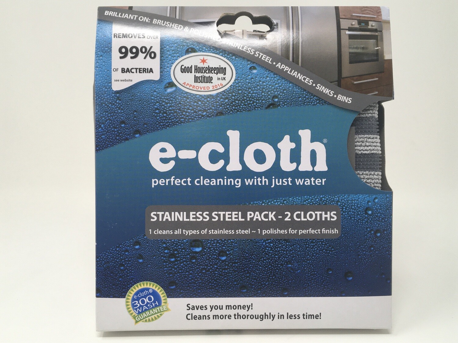Stainless Steel Cleaning 2 pk(E-Cloth)