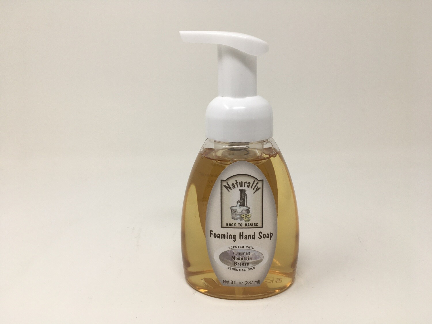 Foaming Hand Soap 8oz(Mountain Breeze) Naturally Back To Basics