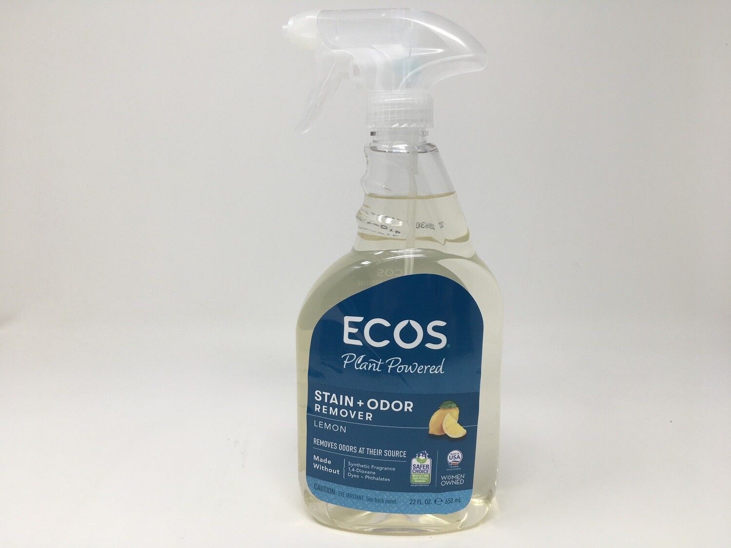 Ecos Stain +Odor Remover 22 fl.oz. Lemon