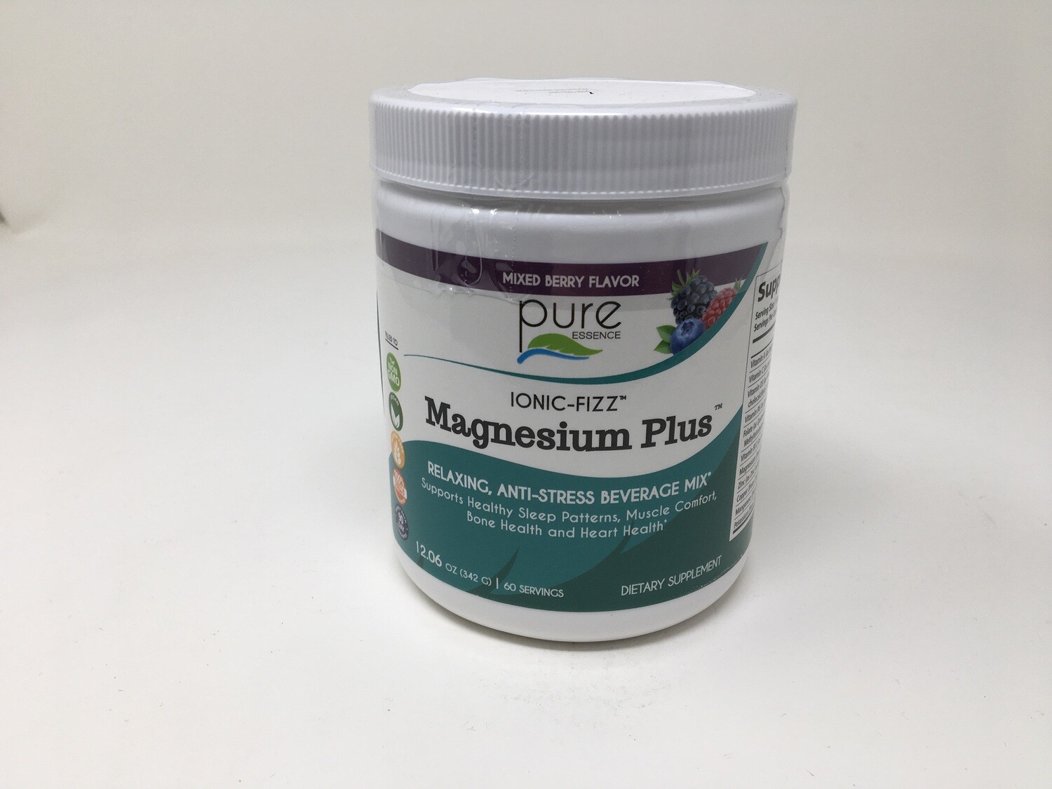 Magnesium Plus(Pure Essence)Mixed Berry 12.06oz
