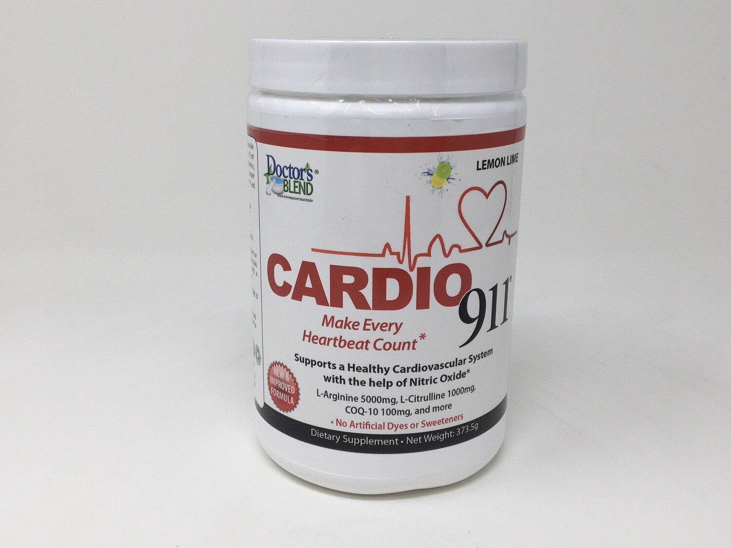 Cardio 911 Lemon Lime 30 servings (Doctor’s Blend)