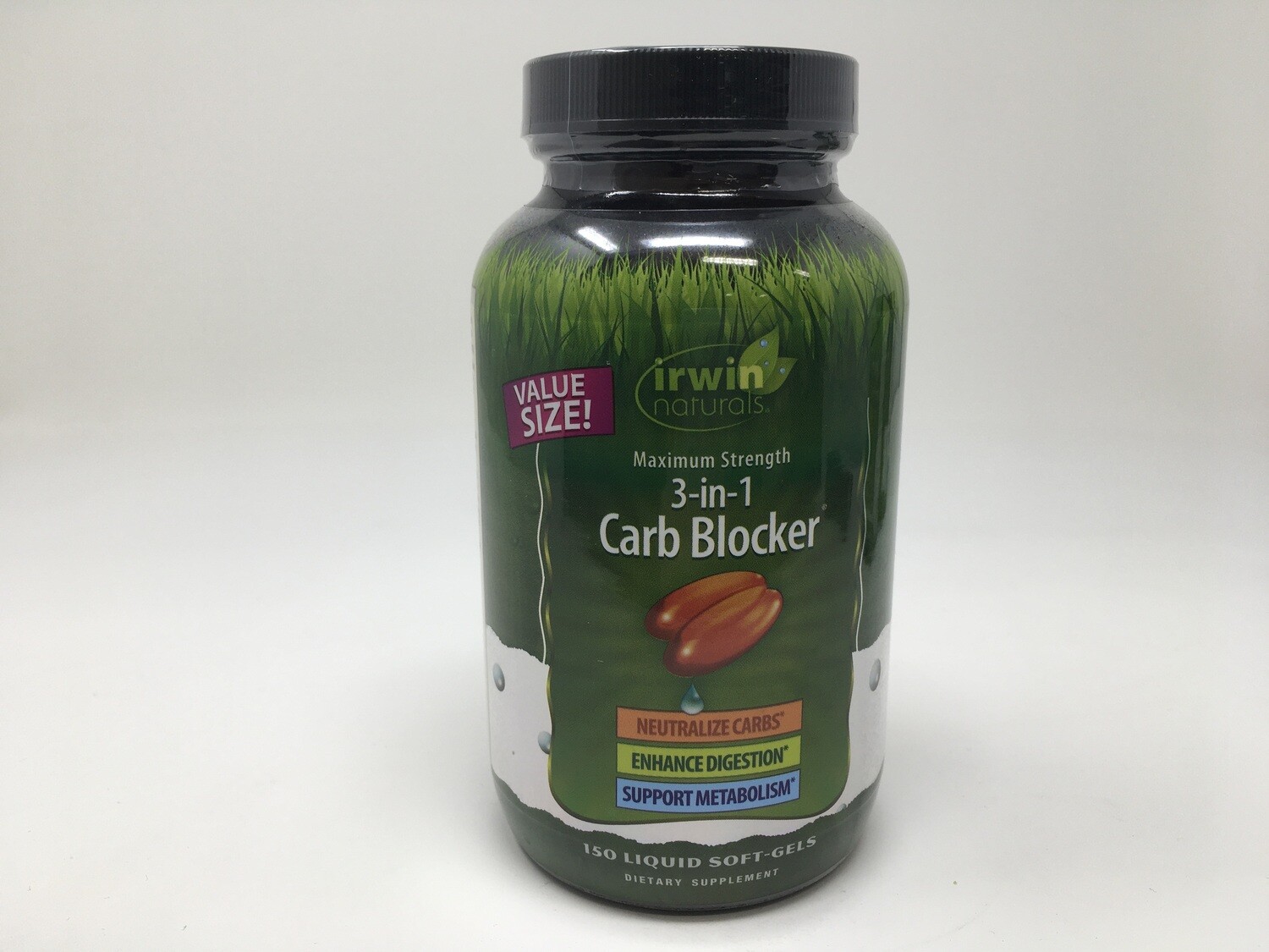 3 in 1 Carb Blocker 150sgls (Irwin Naturals)