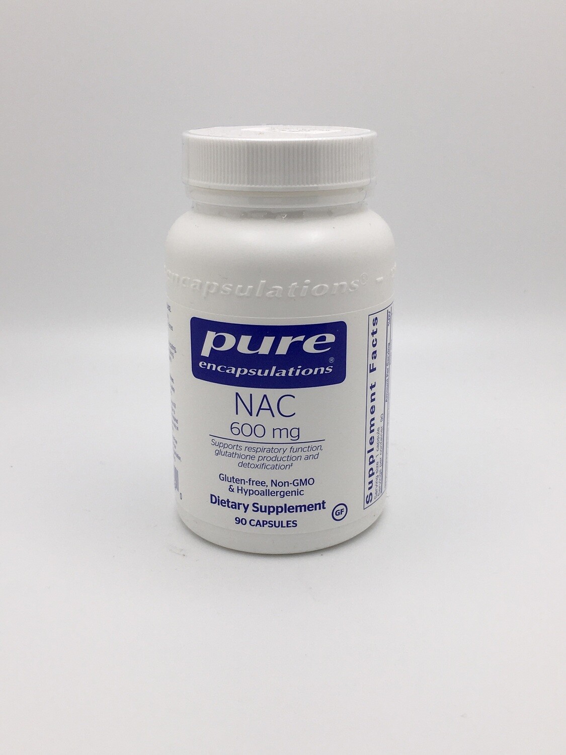 NAC 600 mg 90 Caps (Pure Encapsulations)