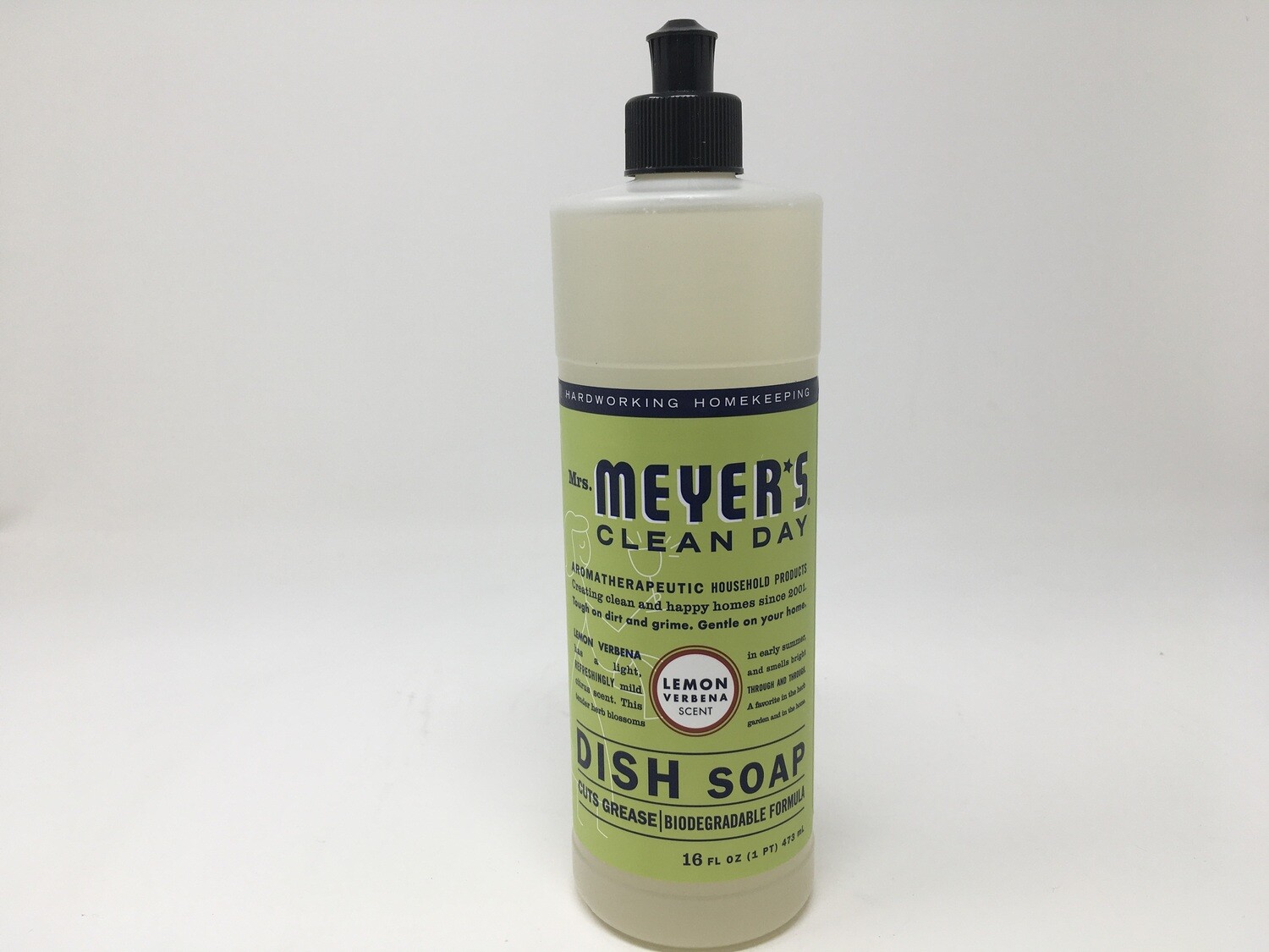 Dish Soap 16oz Lemon/Verbena (Mrs Meyers)