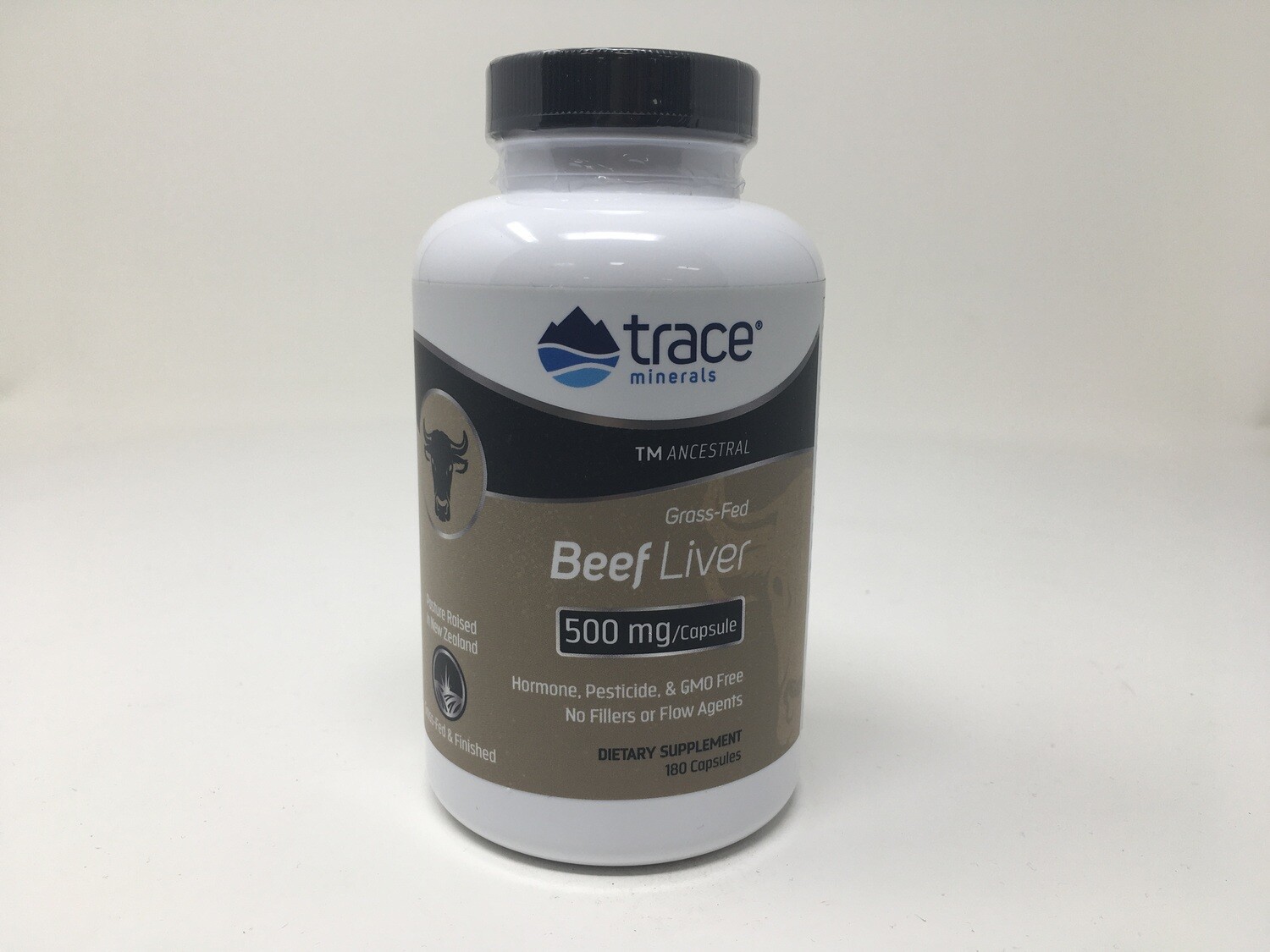 Beef Liver 500mg 180caps Trace Minerals beef-liver-500mg-180caps-trace-minerals