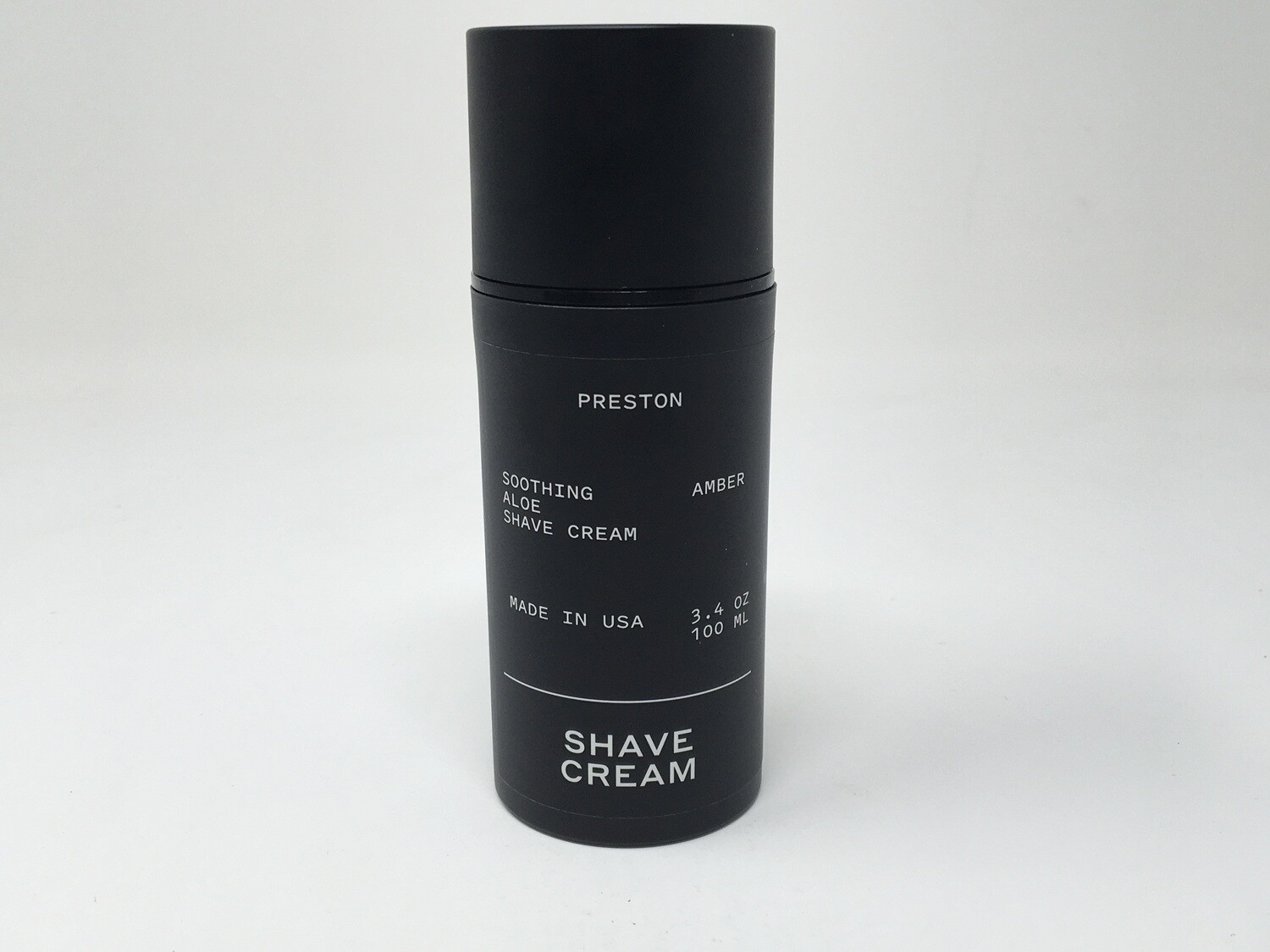 Amber Shave Cream 3.4oz(Preston)