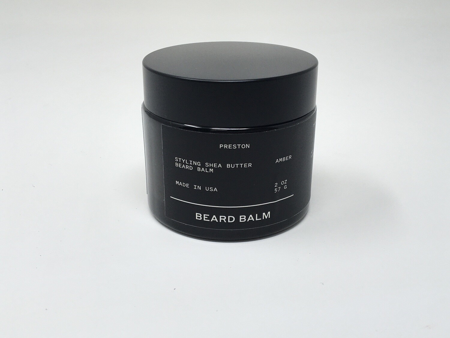 Amber Beard Balm 2oz(Preston)
