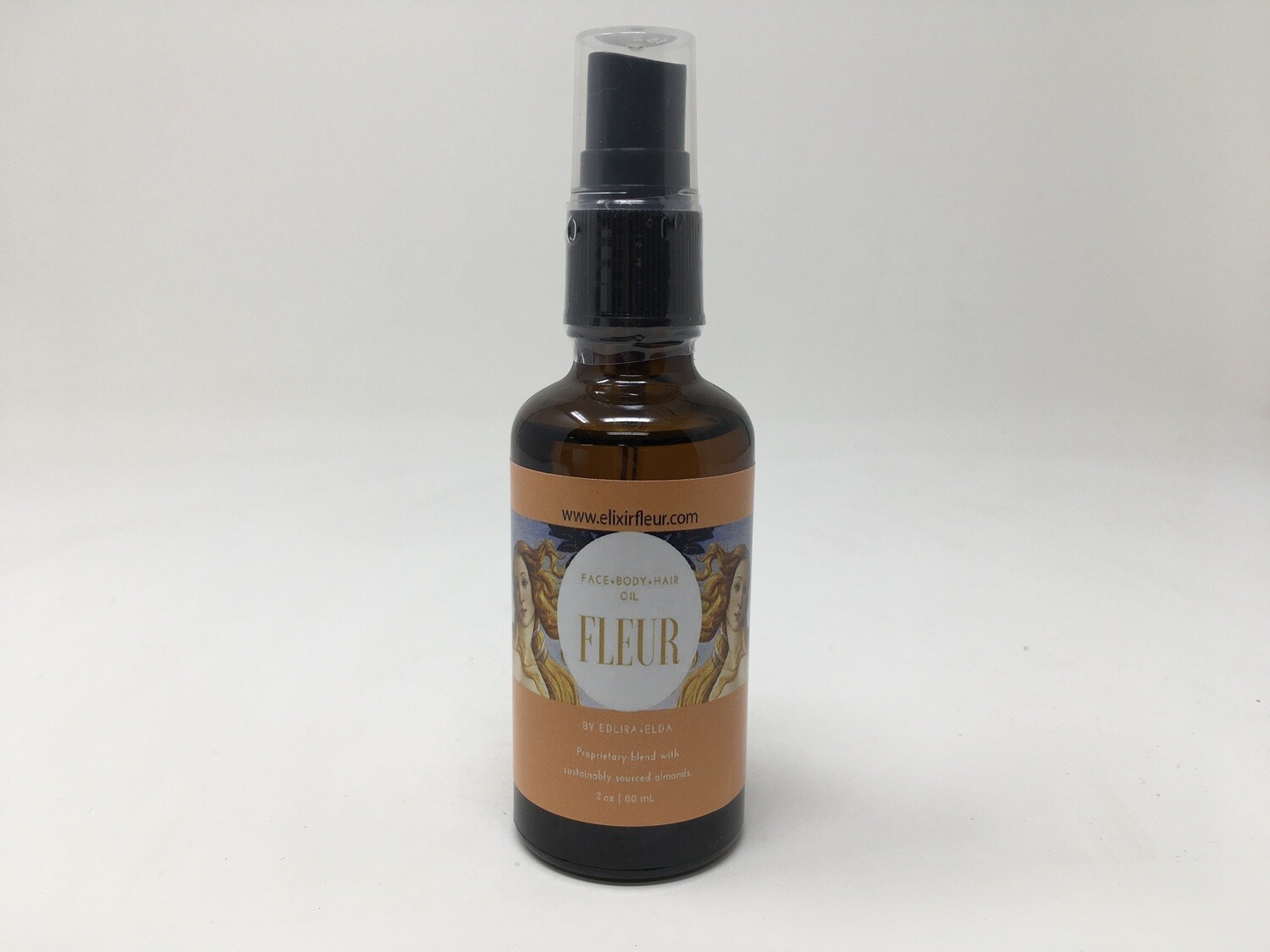 Fleur Face, Body, Hair Oil 2oz (Elixir)NB