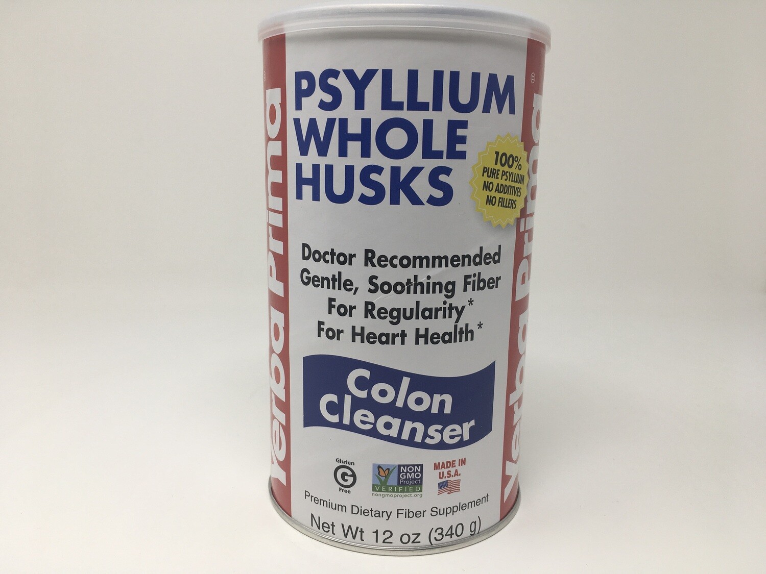 Psyllium Whole Husks 12oz(Yerba Prima)