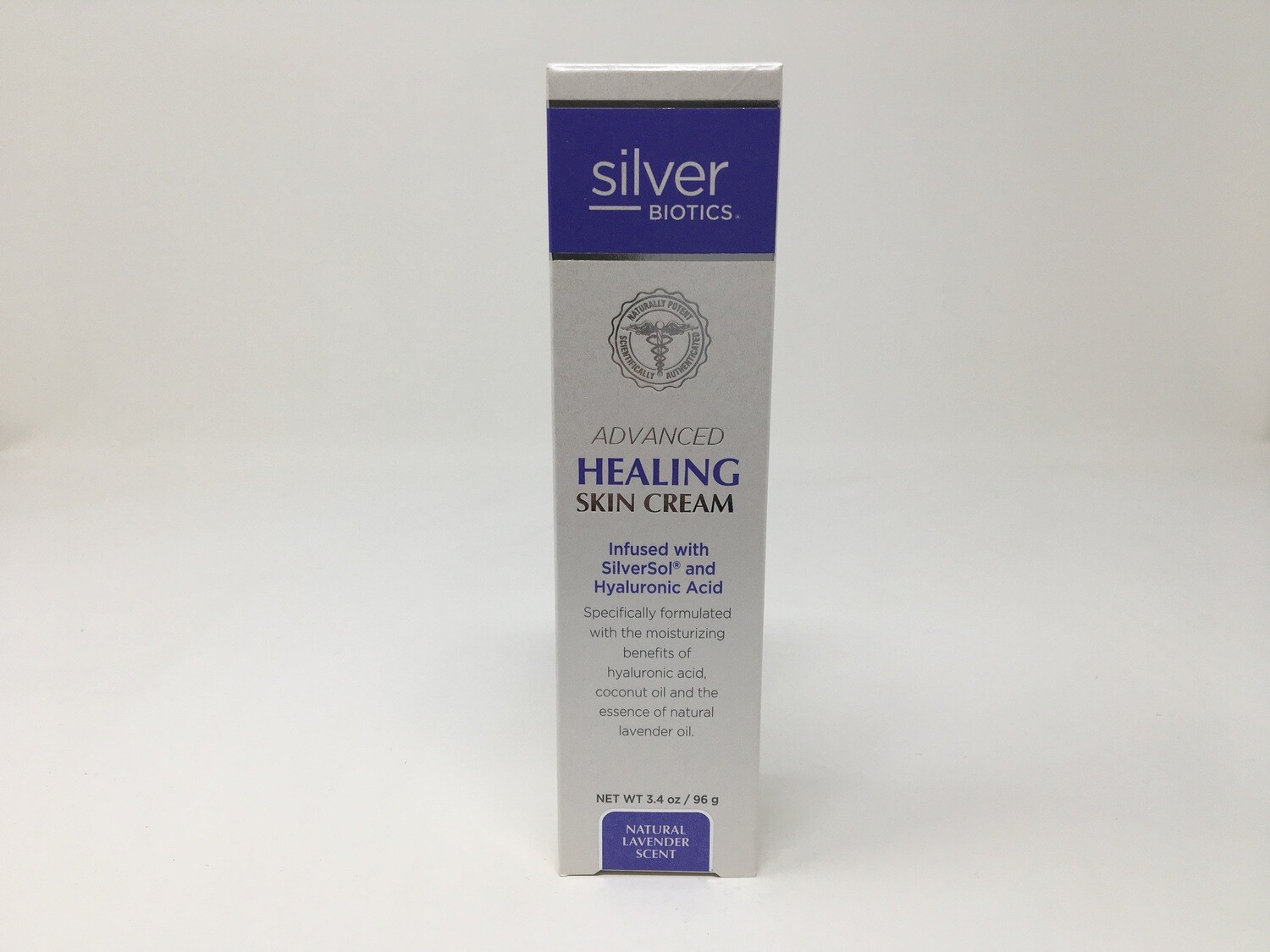 Advanced Healing Skin Cream Lavender 3.4oz(Silver Biotics)