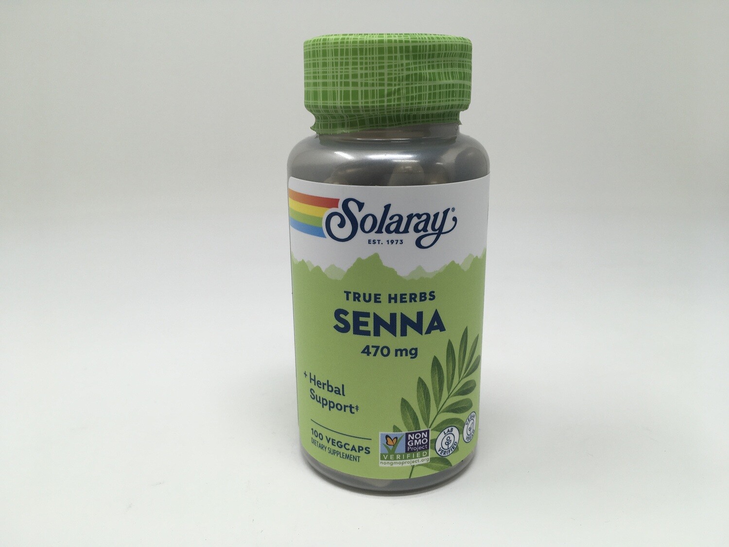 Senna 470mg  100vcaps(Solaray)