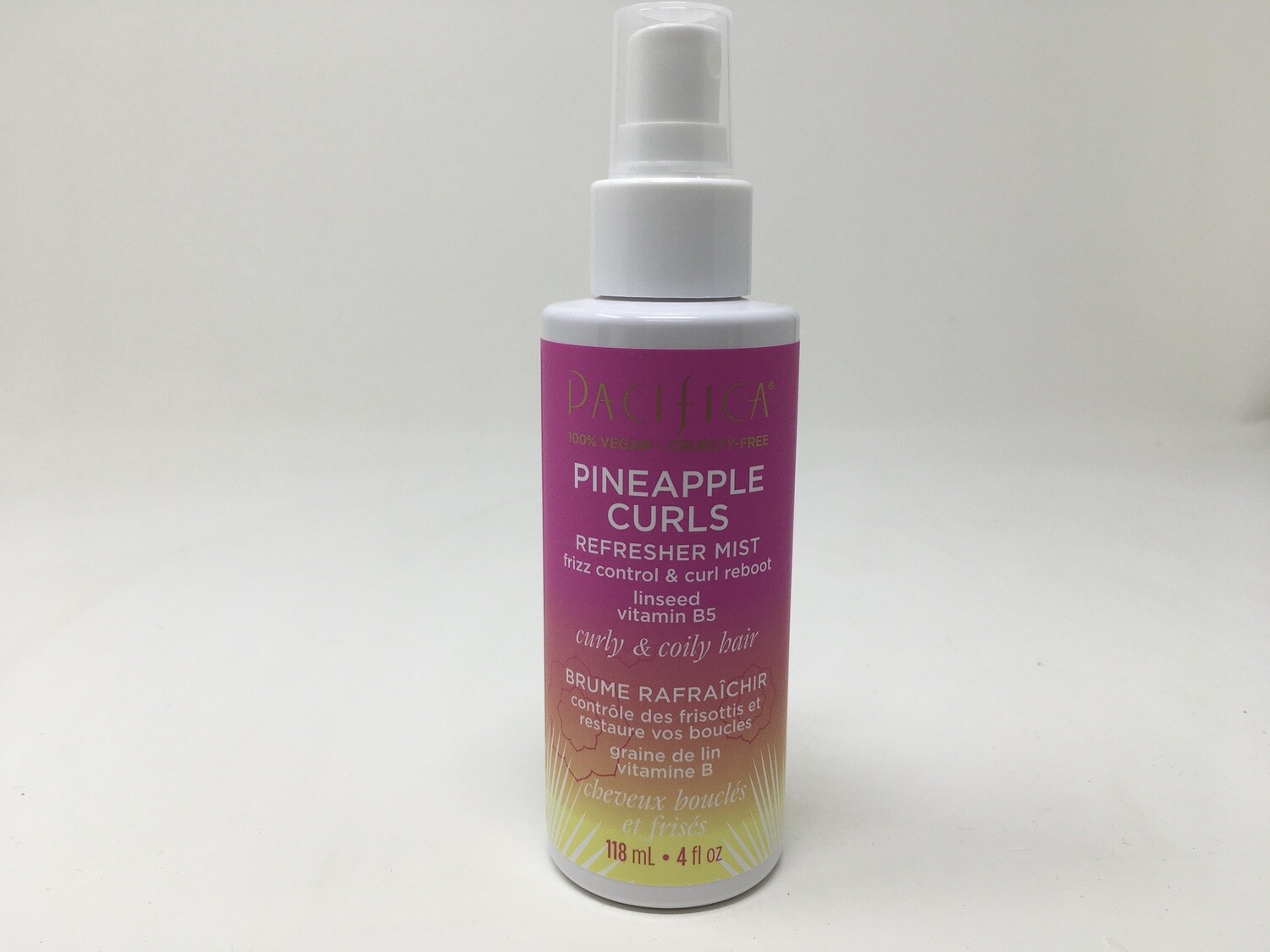 Pineapple Curls Refreshner Mist 4 oz. (Pacifica)