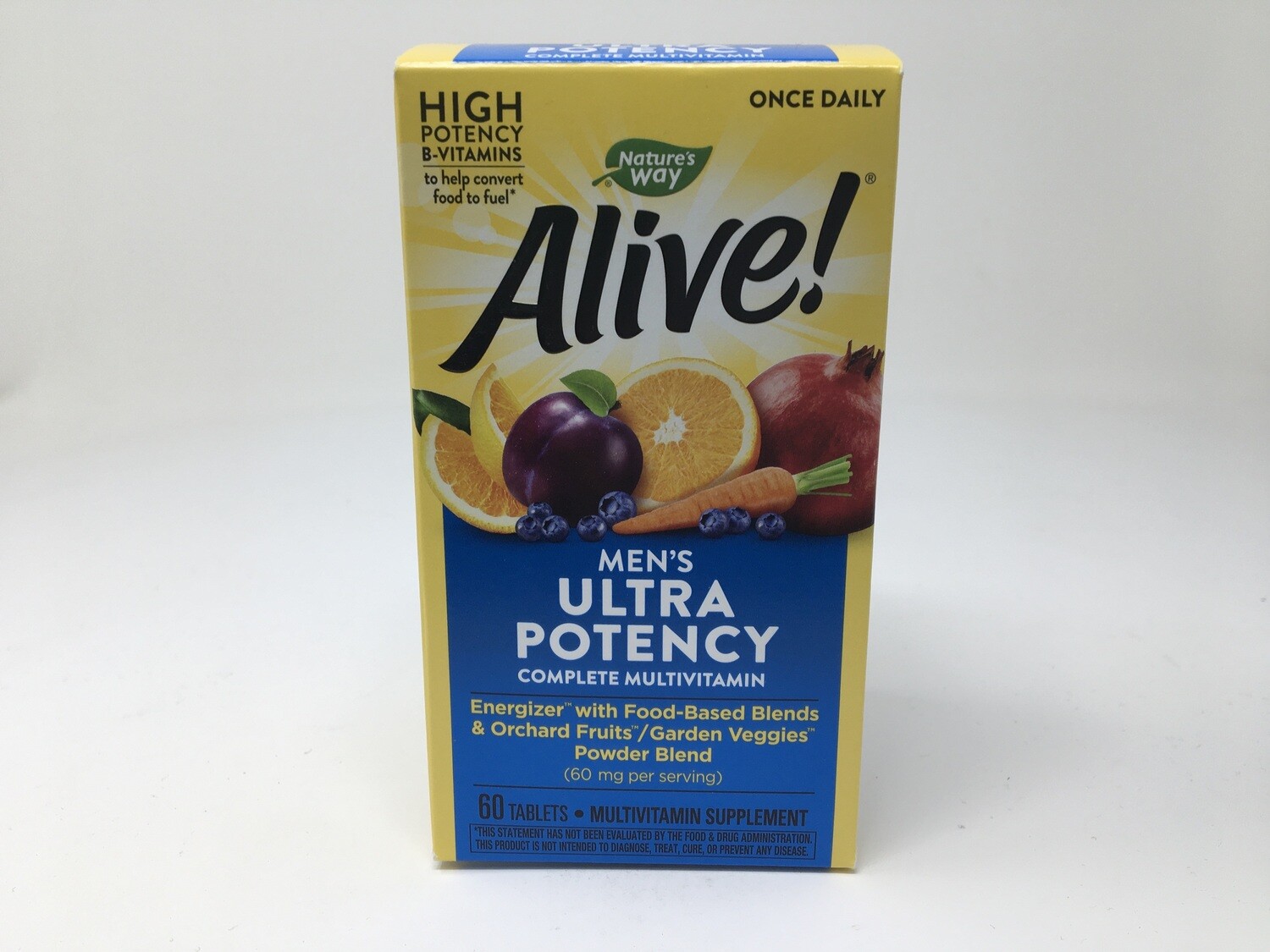 Alive Men`s Ultra potency Once daily 60t Tablets (Nature&#39;s Way)