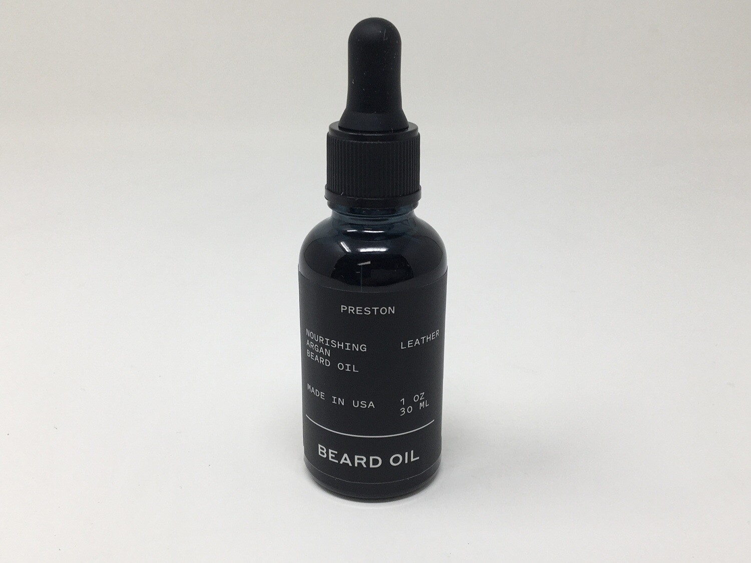 Leather Beard Oil 1oz(Preston)