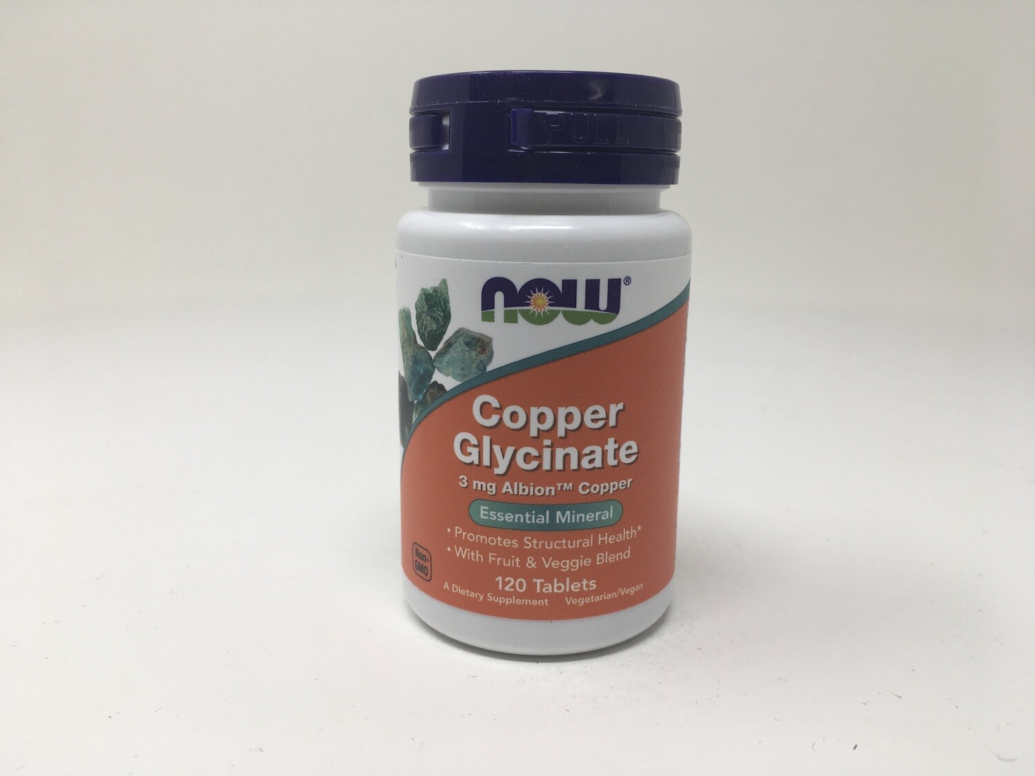Copper Glycinate 3mg 120tabs (Now 1433)