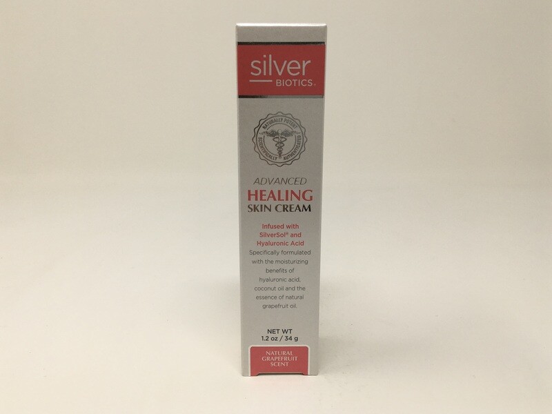 Advanced Healing Skin Cream Grapefruit 1.2oz(Silver Biotics)