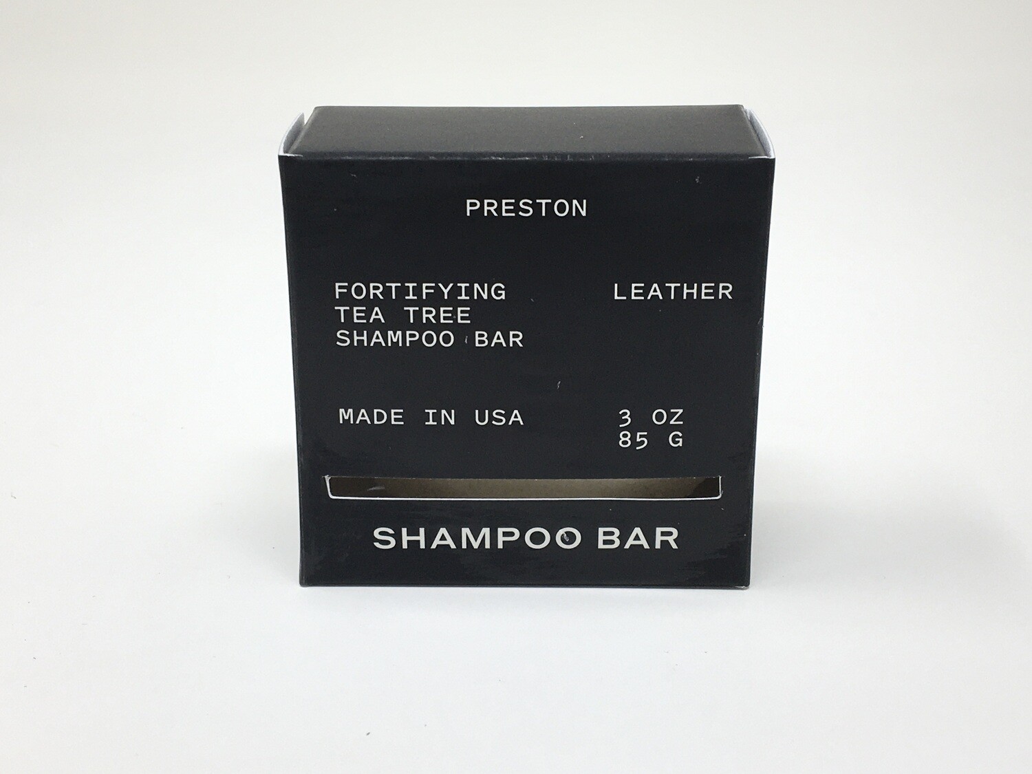 Leather Shampoo Bar 3oz(Preston)