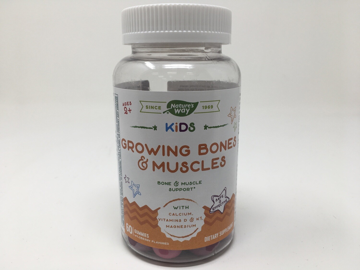 Growing Bones &amp; Muscles 60gummies (Natures Way)