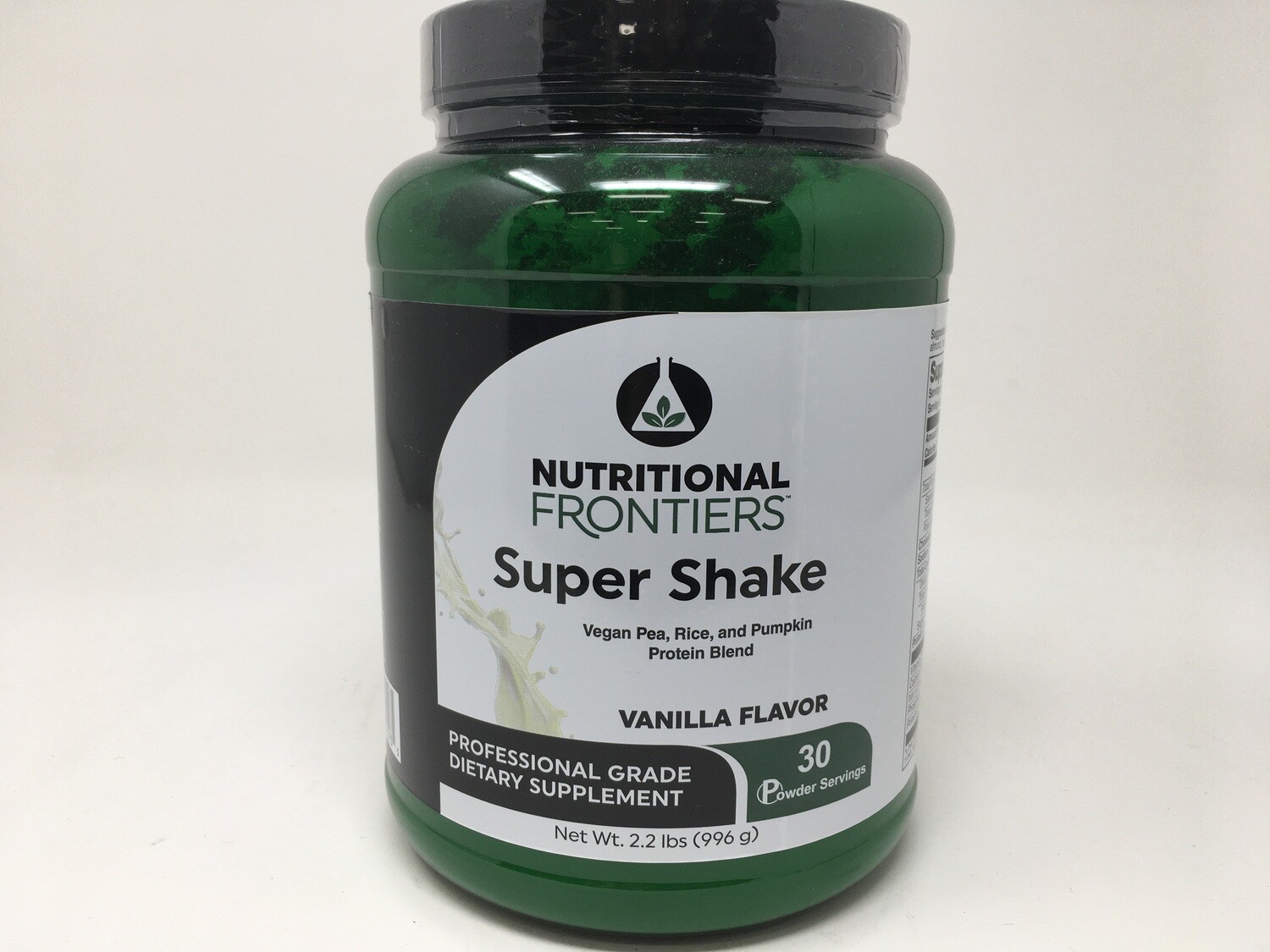Super Shake Vegan Vanilla Protein Shake 30serving (Nutritional Frontiers)