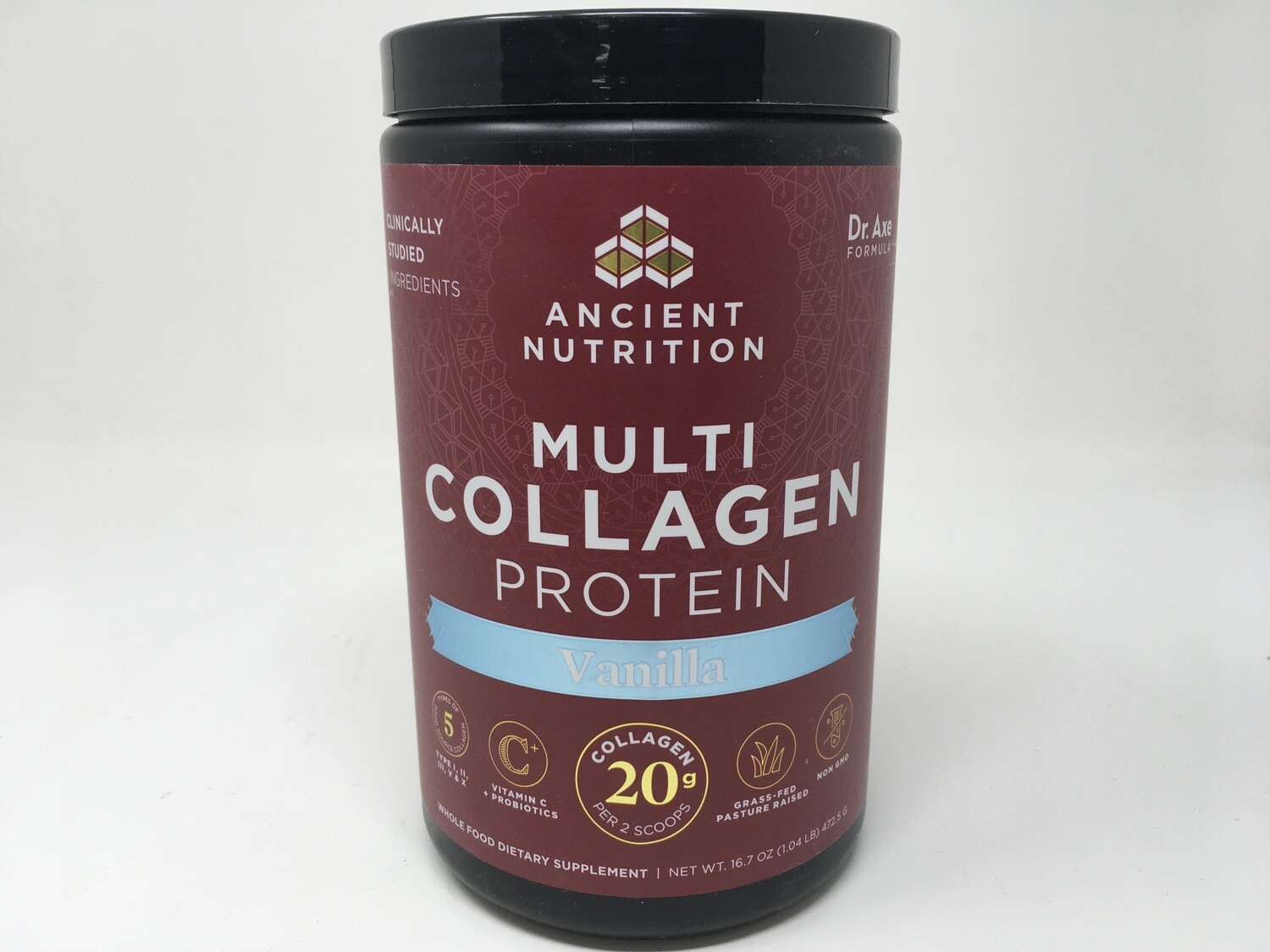 Multi Collagen Protein Vanilla 45 servings (Ancient Nutrition)