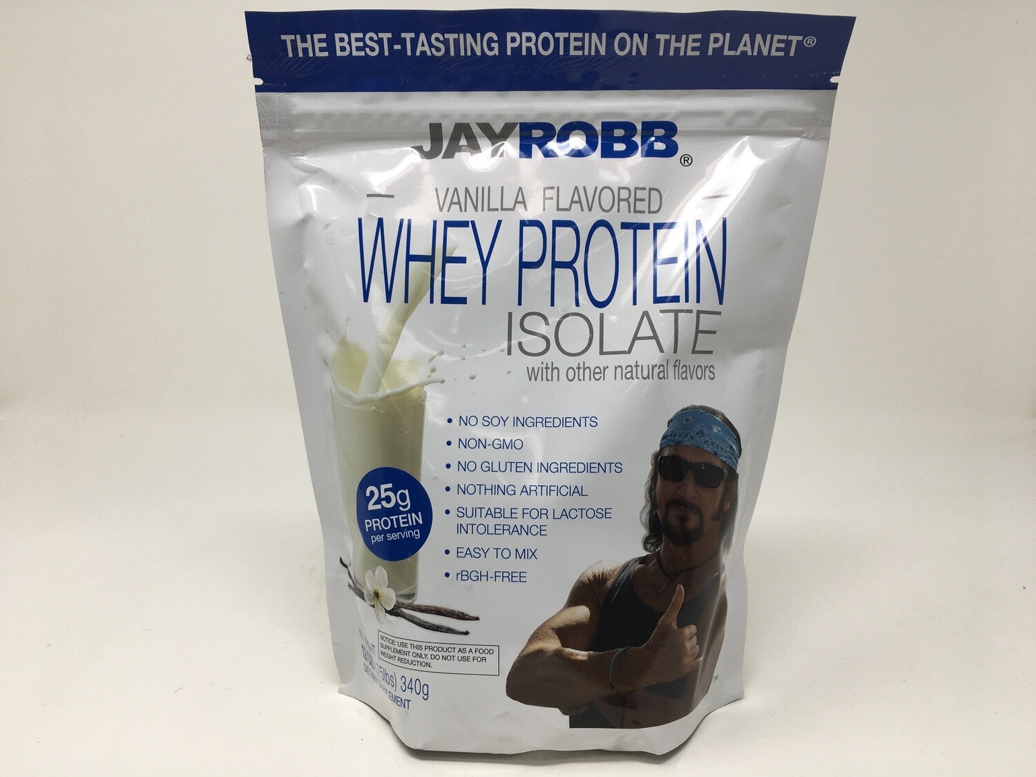 Whey Protein Isolate vanilla 12oz (Jay Robb)Discontinued