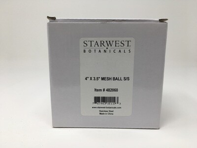 Tea Infuser Mesh Ball 4"X 3.5"(Item#482060)