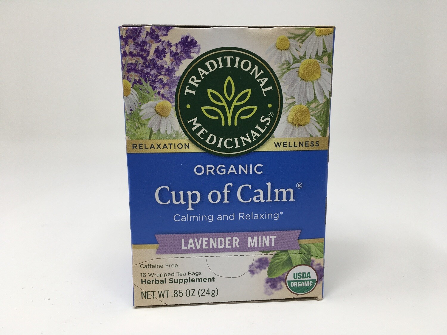 Cup Of Calm Tea Organic /Lavender Mint 16 bags #6(TraditionalMedicinal)N.A