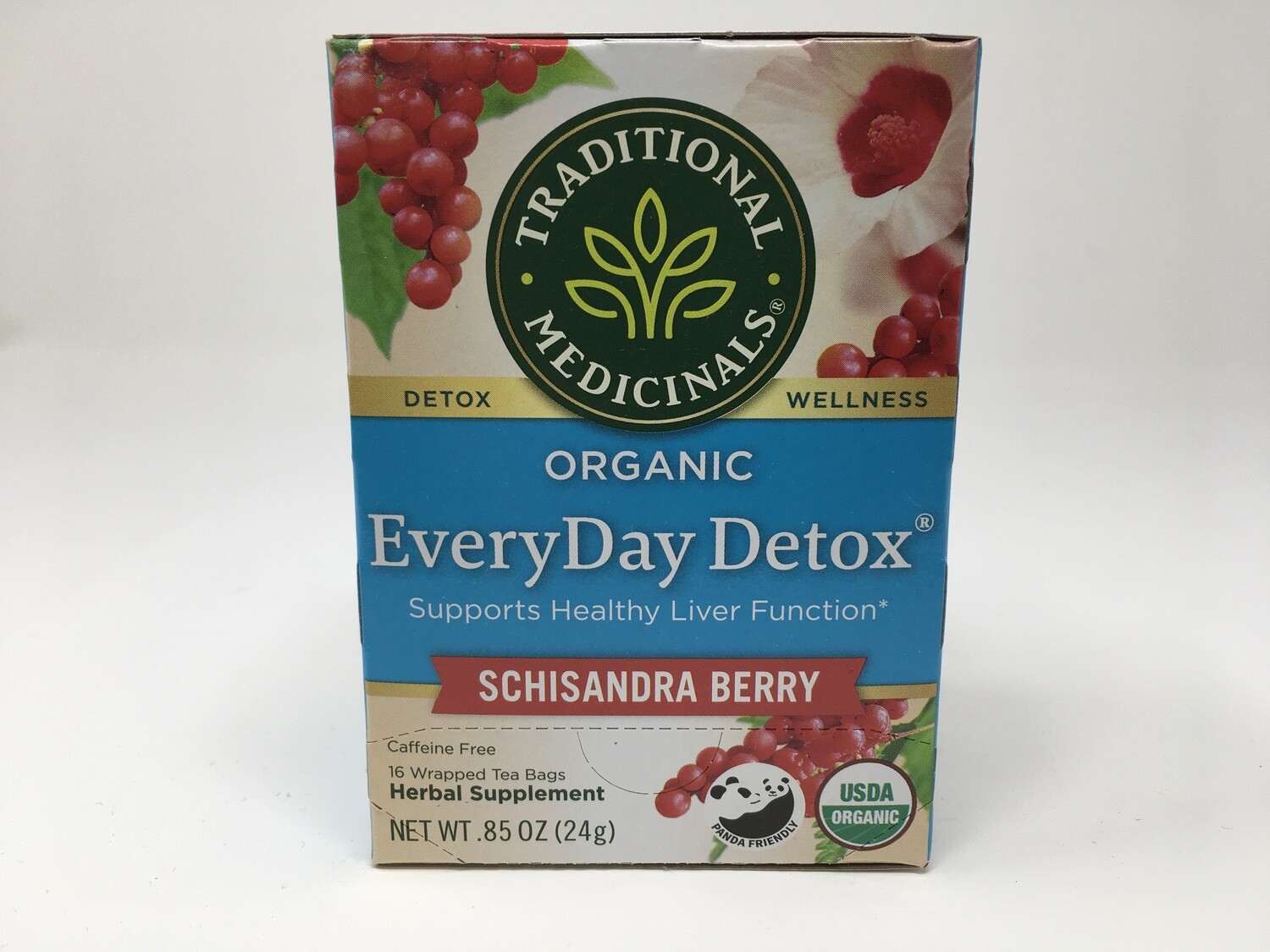 Everyday Detox w/ Schisandra Tea Organic 16 bags #6 (Traditional Medicine)