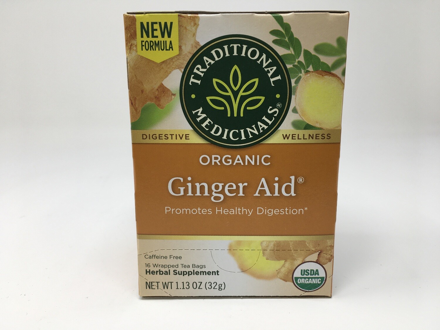 Ginger Aid Tea Organic 16 bags #6 (Trad Med)