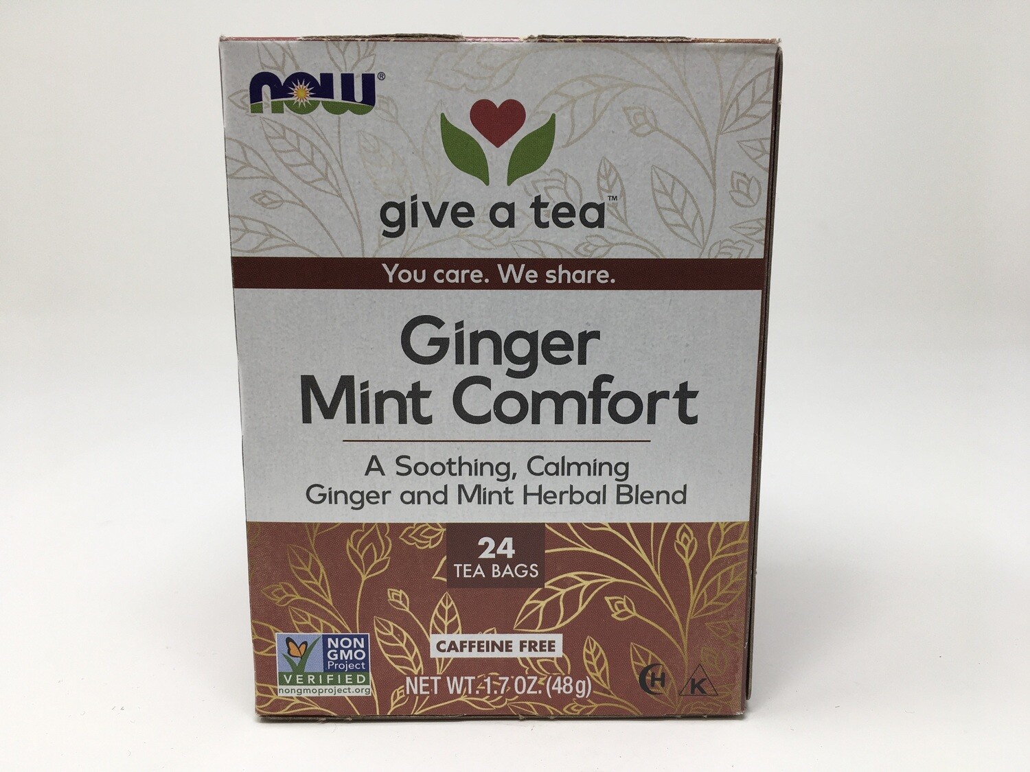 Ginger Mint Comfort Tea 24 bags (Now) 4235