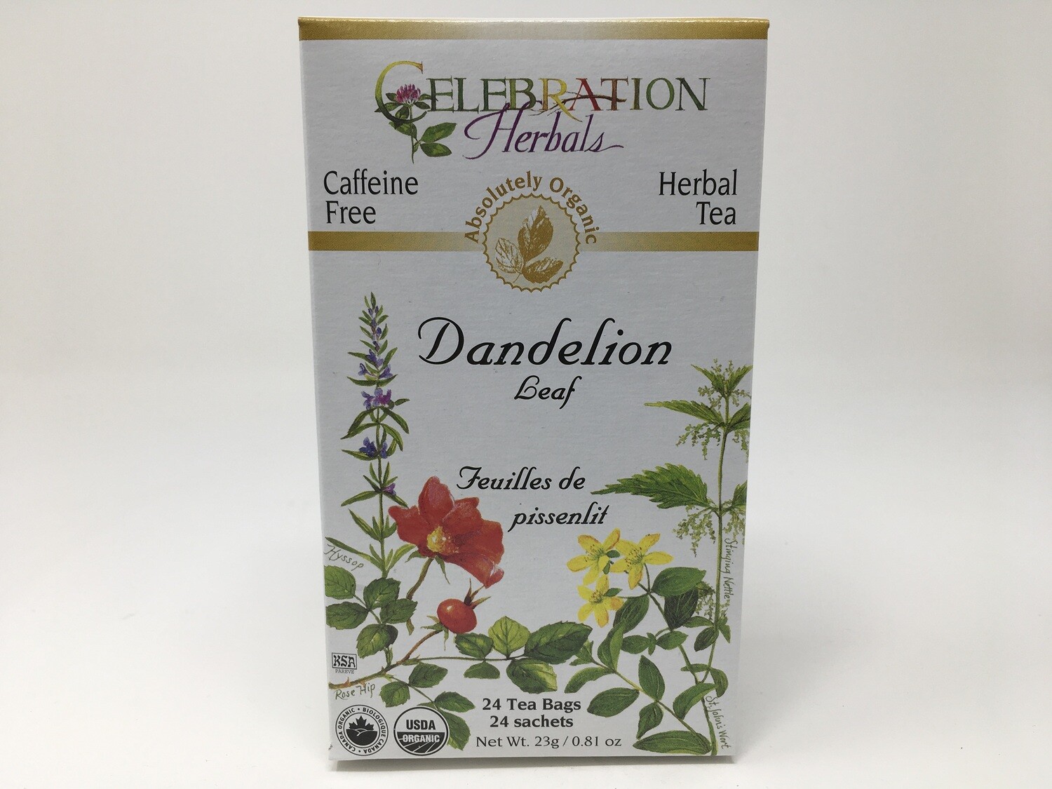 Dandelion Leaf Tea 24 bags (Celebration Herbals)