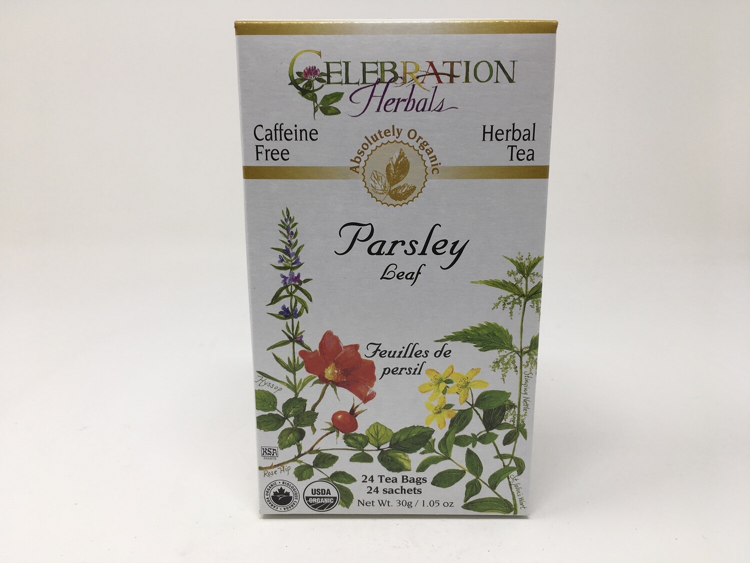 Parsley Leaf Tea 24 bags (Celebration Herbals)