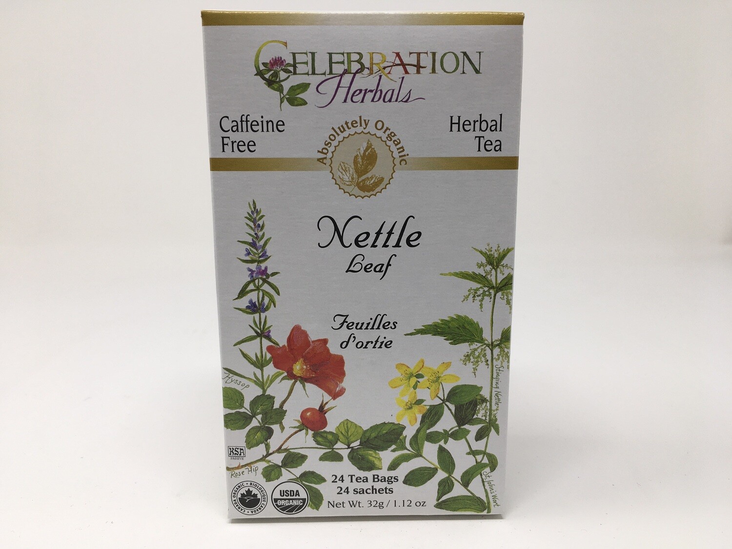 Nettle Leaf Tea 24 bags (Celebration Herbals)