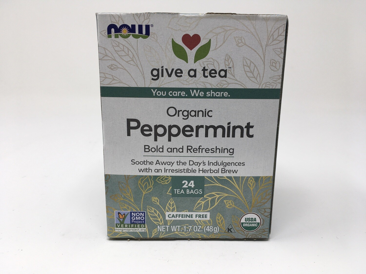 Peppermint Tea 24 teabags (Now4243)