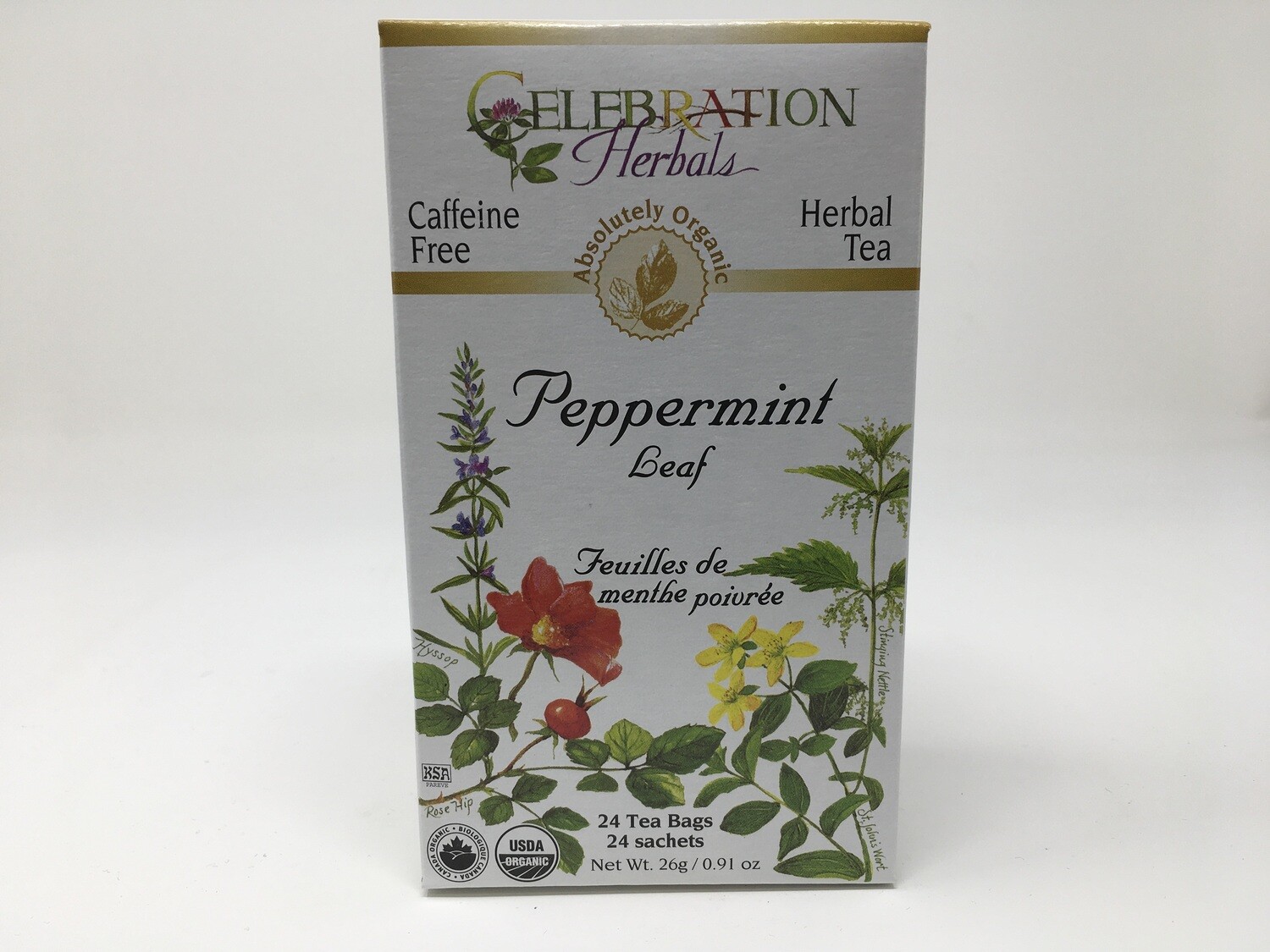 Peppermint Tea 24 bags (Celebration Herbals)